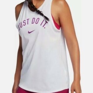 Nike Women's White Tank Top x